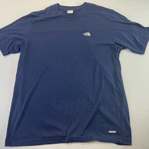 The North Face Men's Deep Blue Short Sleeve Tee Vapor wick running hiking active